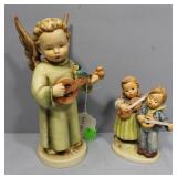 Two musical Goebel Figurines 150/1 girl and boy ba