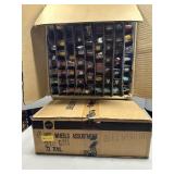 2x$ - Two Boxes of 72ct Hot Wheel Cars NIP incl Po
