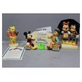 Three Goebel Disney and Friends Creation incl Pooh