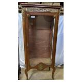 Glass Front and Side Display Cabinet with two glas