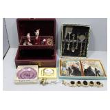 Trinket Collector Grouping: 6-piece set of Florent