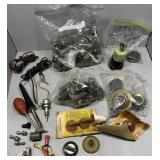 Vintage parts and tools for antique radios and tel