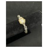Bulovia 14kt Gold and Diamond Lady