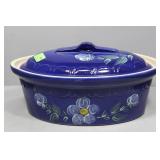 Poterie Beck Soufflenheim Lidded Oval Baking Dish