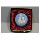 Wedgewood Glass Royal Wedding Paperweight in origi