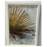 Tropical palm frond print  - 25" x 18"