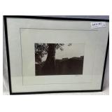 Black & White photo serenity - 18.5" x 14.5"