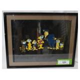 Top Cat framed cel - 16" x 13"