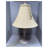 Marble table lamp - 26" H