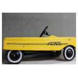 Vintage Pacer Pedal Car in Yellow - 34" x 19" x 14