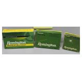 Three Remington Assorted Ga. 5 shell Ammo packs in