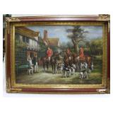 S. Bruno "1939 The Olde Inglehame Hunt" litho