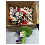 Box of Annalee Figures incl mouse, goose, gnome un