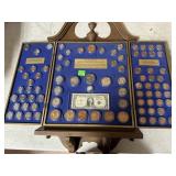 The Historical US Coin Collection Wall Plaque