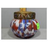 Red, White, and Blue Art Deco Hand Blown Stick Pin