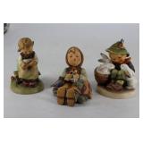 1960s/70s Hummel Figures incl Boy with bunnies, gi