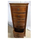 Bombay upright 4 drawer jewelry chest