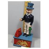 Uncle Sam reproduction cast metal bank