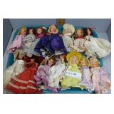 14 unboxed Storybook dolls