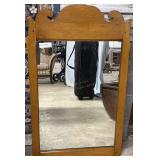 Maple  Framed Mirror - 23.5" x 37.5"