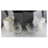 Pair Waterford Lismore Brady Balloons NIB & Pair W