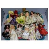 13 Storybook unboxed dolls