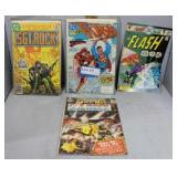 DC Comic books: SGT. Rock $0.12, $0.30. #163,