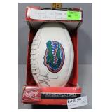 Autographed Florida gators football