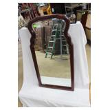 Dresser mirror in mahogany 24" x 44"