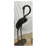 Bronze Egret Yard Art - 64" H