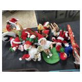 Thirteen Annalee Dolls/Figures incl mouse in chees