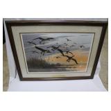 Canada - "Wild Geese" by Maynard Reece artist