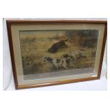 "The Fence-Row Covey" by EDM. H. Osthaus 37" x