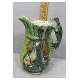 Majolica style H. Murphy art ceramic animal
