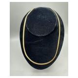 14kt Gold Omega Necklace 18" - 6.9 gtw