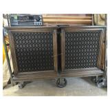 Pair HeathKit MCM Speaker Cabinets Model AS-101