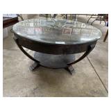 Contemporary Restoration Hardware style round