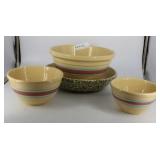 McCoy Pottery 4-pc Flower Pot Set