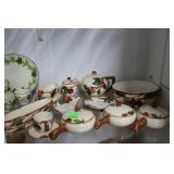 Franciscan Ware apple blossom & ivy leaf china -