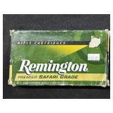Box of Remington .416 REM MAG premier safari