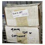 9mm 1,000 count bullets