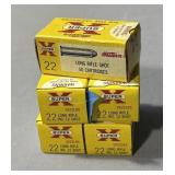 5x$ - Boxes of Western Super X .22LR Rounds - (4)