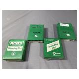 Four RCBS reloading dies - 7.65mmx35 Belgium