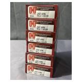 6x$ - Hornady .243win varmint 20 round boxes - 129