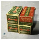 4x$ -  Boxes of Kleanbore .22LR (50 Rounds Each,