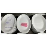 51x$ - 7.5" x 9.5" oval plates