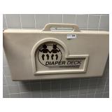 Diaper Deck wall mount changing table