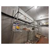 Metro shelves in freezer 48, 48, 60