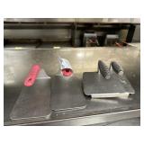 4 Patty/bacon grill presses