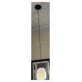 8x$ - Drop pendant lights with frosted glass shade